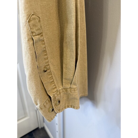 RedHead Men’s XL Long Sleeve Khaki Button Down Shirt 100% Cotton Outdoor - Picture 8 of 11